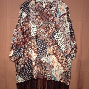 BONGO Multicolor Patchwork Tunic